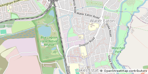 Map of Milton Keynes