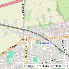 Map of Leeds, West Yorkshire