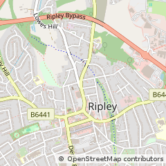 Map of Ripley, Derbyshire