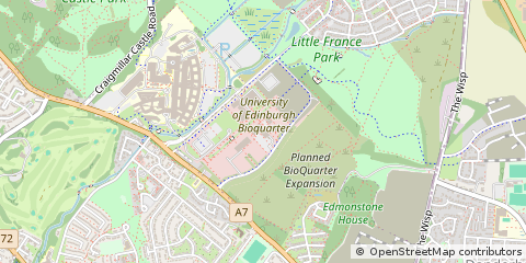 Map of Edinburgh