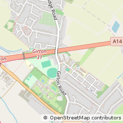 Map of Cambridge, Cambridgeshire