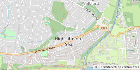 Map of Christchurch