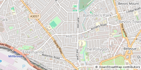 Map of Southampton