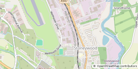Map of Aberdeen
