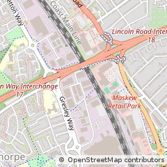 Map of Peterborough