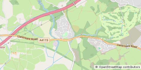 Map of Cardiff