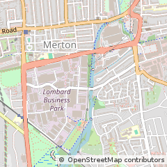 Map of Wimbledon, London