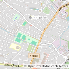 Map of Poole, Dorset