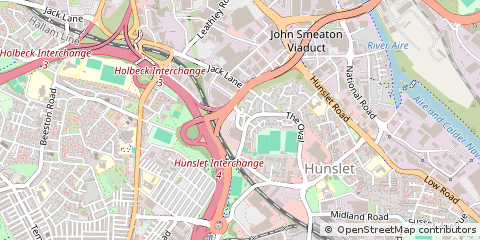 Map of Leeds