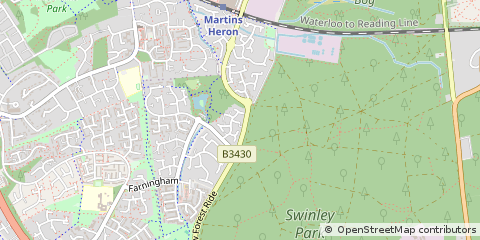 Map of Bracknell