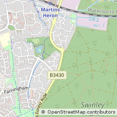 Map of Bracknell