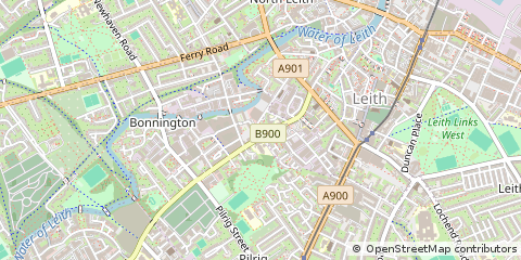 Map of Edinburgh