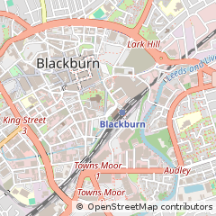 Map of Blackburn