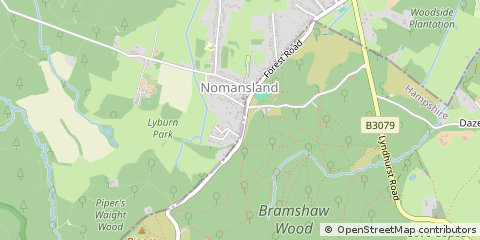 Map of Salisbury