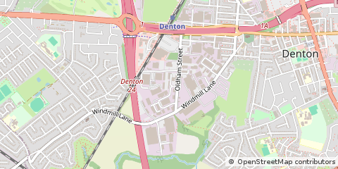 Map of Manchester