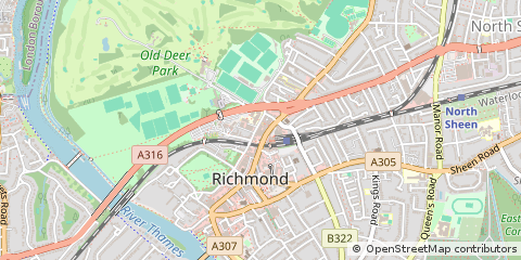 Map of Walton-on-Thames