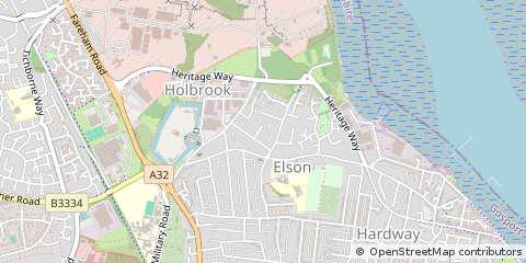 Map of Gosport