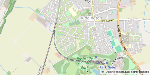 Map of Nottingham