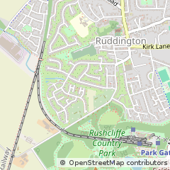 Map of Nottingham