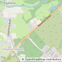 Map of Poole, Dorset