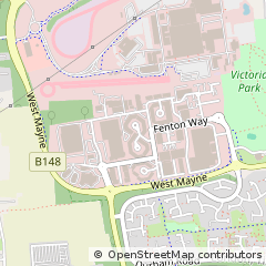 Map of Basildon, Essex