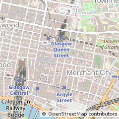 Map of Glasgow