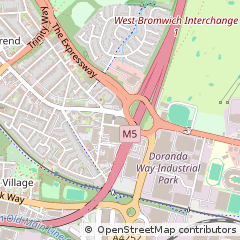 Map of West Bromwich