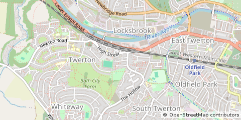 Map of Bath