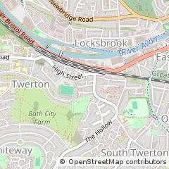 Map of Bath