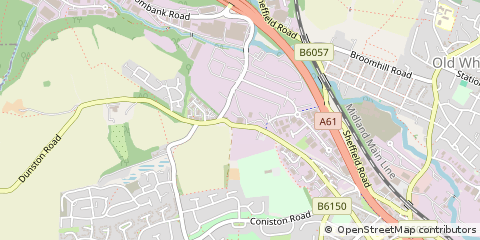 Map of Chesterfield
