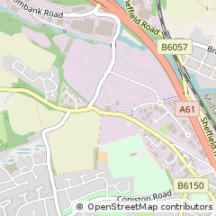 Map of Chesterfield