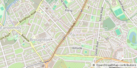 Map of Edinburgh