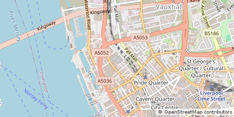 Map of Liverpool