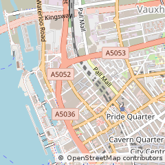 Map of Liverpool