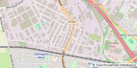 Map of Glasgow