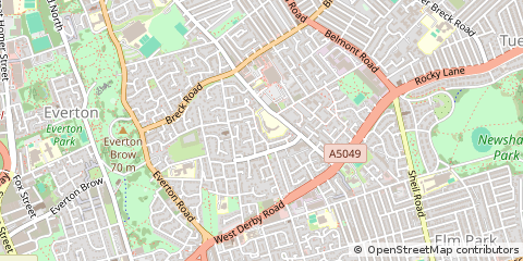 Map of Liverpool