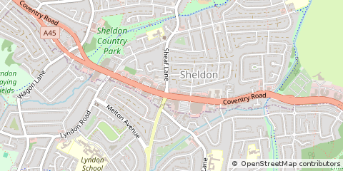 Map of Birmingham