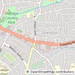 Map of Birmingham