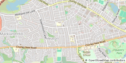Map of Bolton