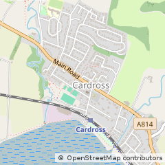 Map of Cardross, Argyll & Bute