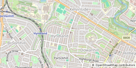 Map of Glasgow