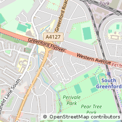 Map of Greenford