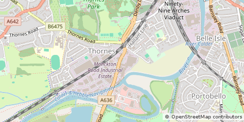 Map of Wakefield