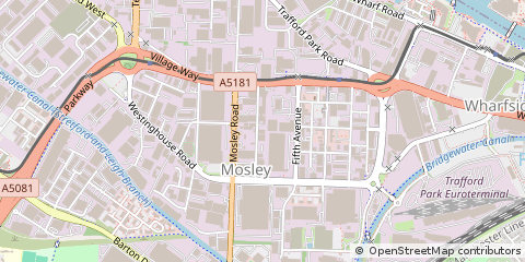 Map of Manchester