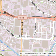 Map of Manchester