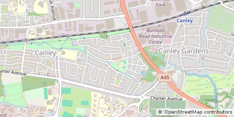Map of Coventry