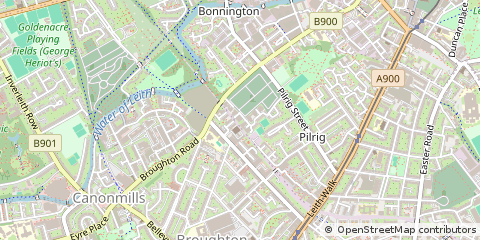 Map of Edinburgh