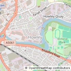 Map of Warrington