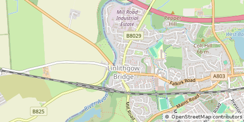 Map of Linlithgow