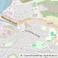 Map of Plymouth, Devon